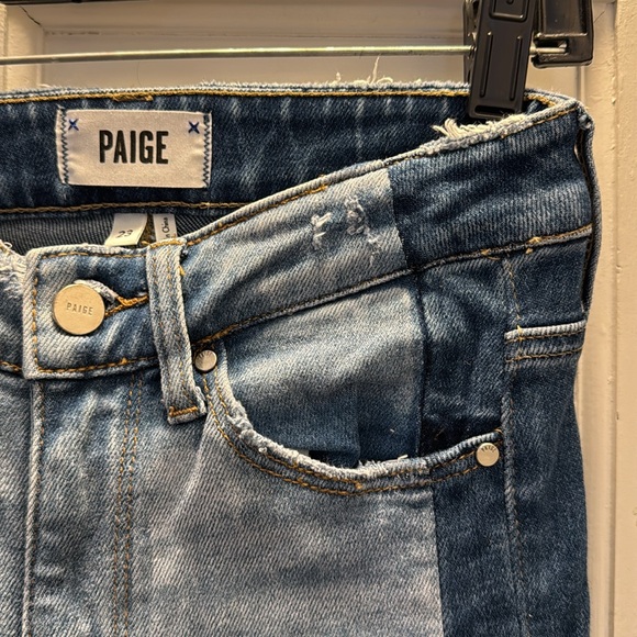 Paige jeans size 23 Hoxton Slim style two toned - Picture 3 of 8